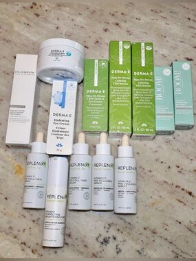Assorted Skincare Haul (DERMA-E, REPLENIX, BOOM!, Dr. Zenovia)